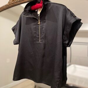 Emily McCarthy NWOT Poppy Pullover Black Top Size Med